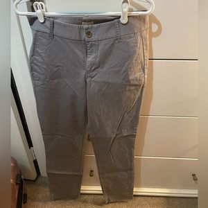 J. crew grey work pants